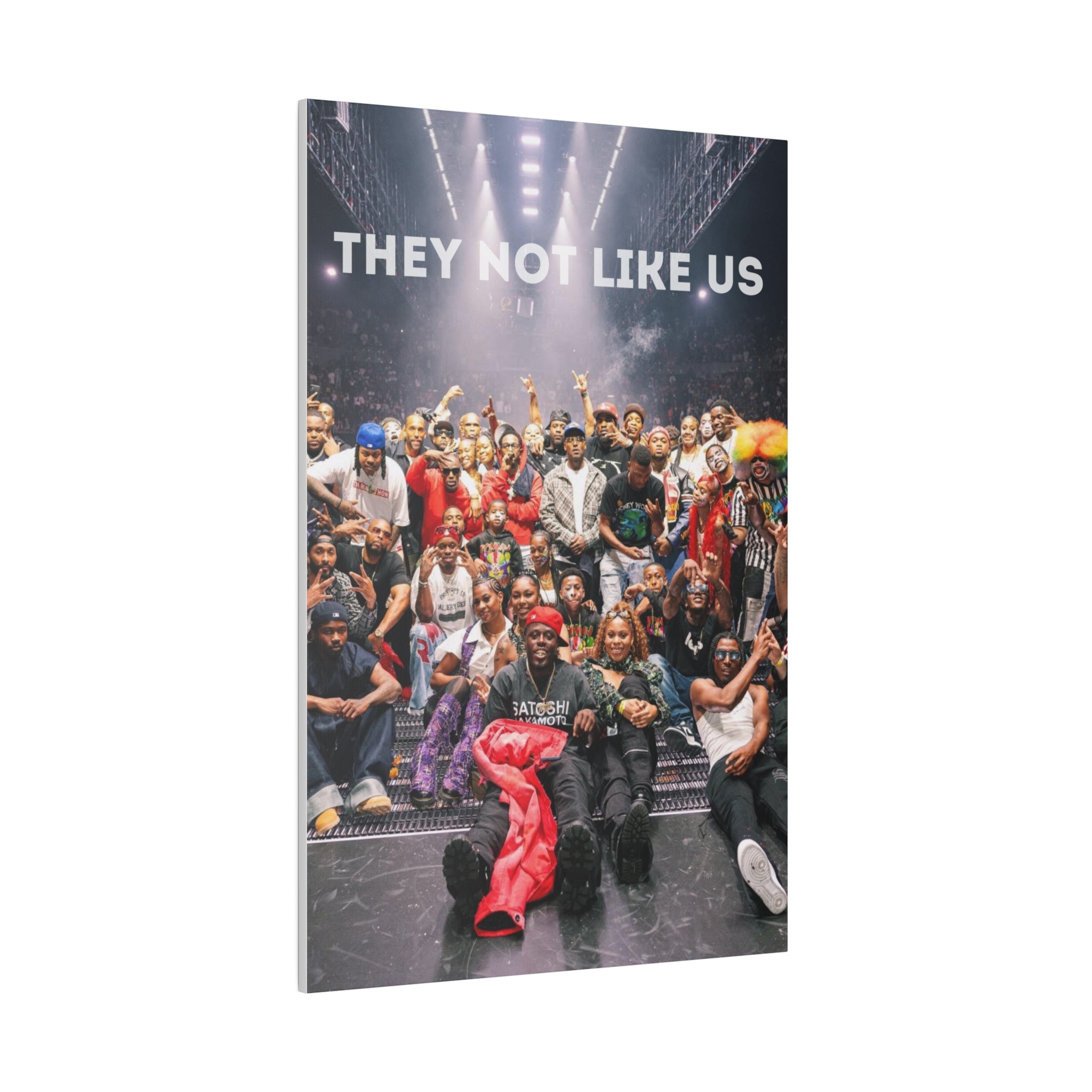 They Not Like Us Matte Canvas
