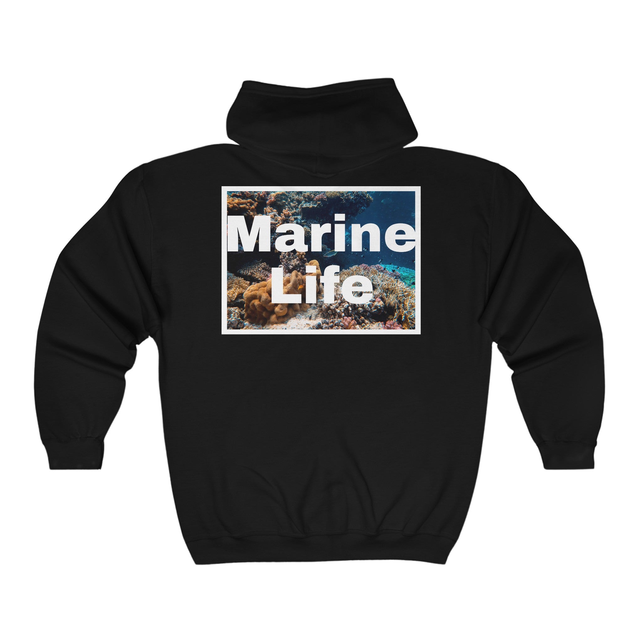 Marine Life Full Zip Hooded Sweatshirt