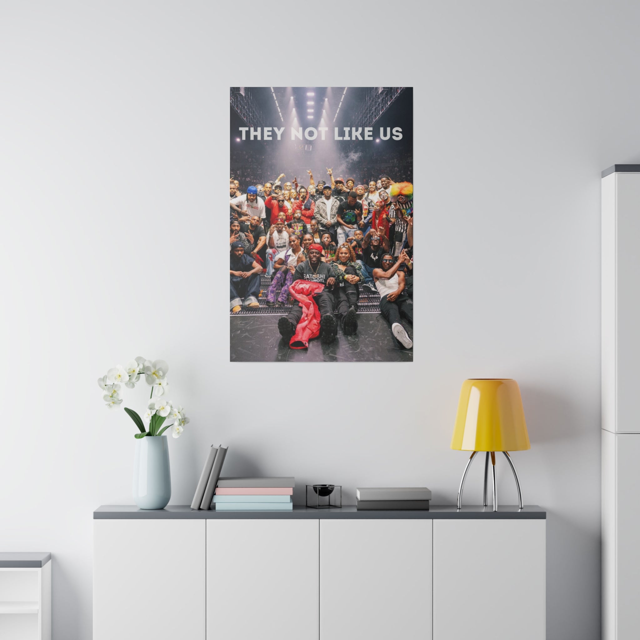 They Not Like Us Matte Canvas
