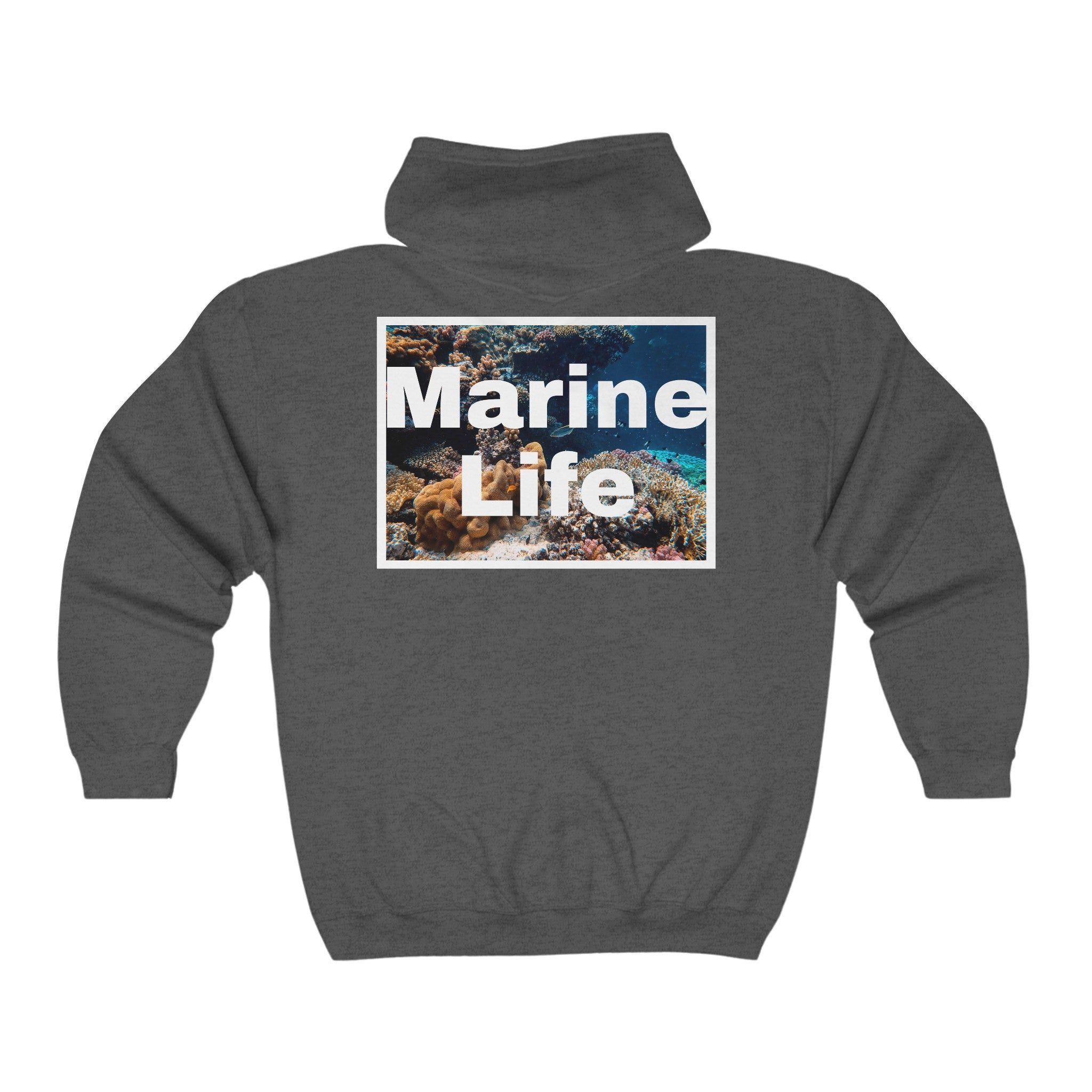 Marine Life Full Zip Hooded Sweatshirt