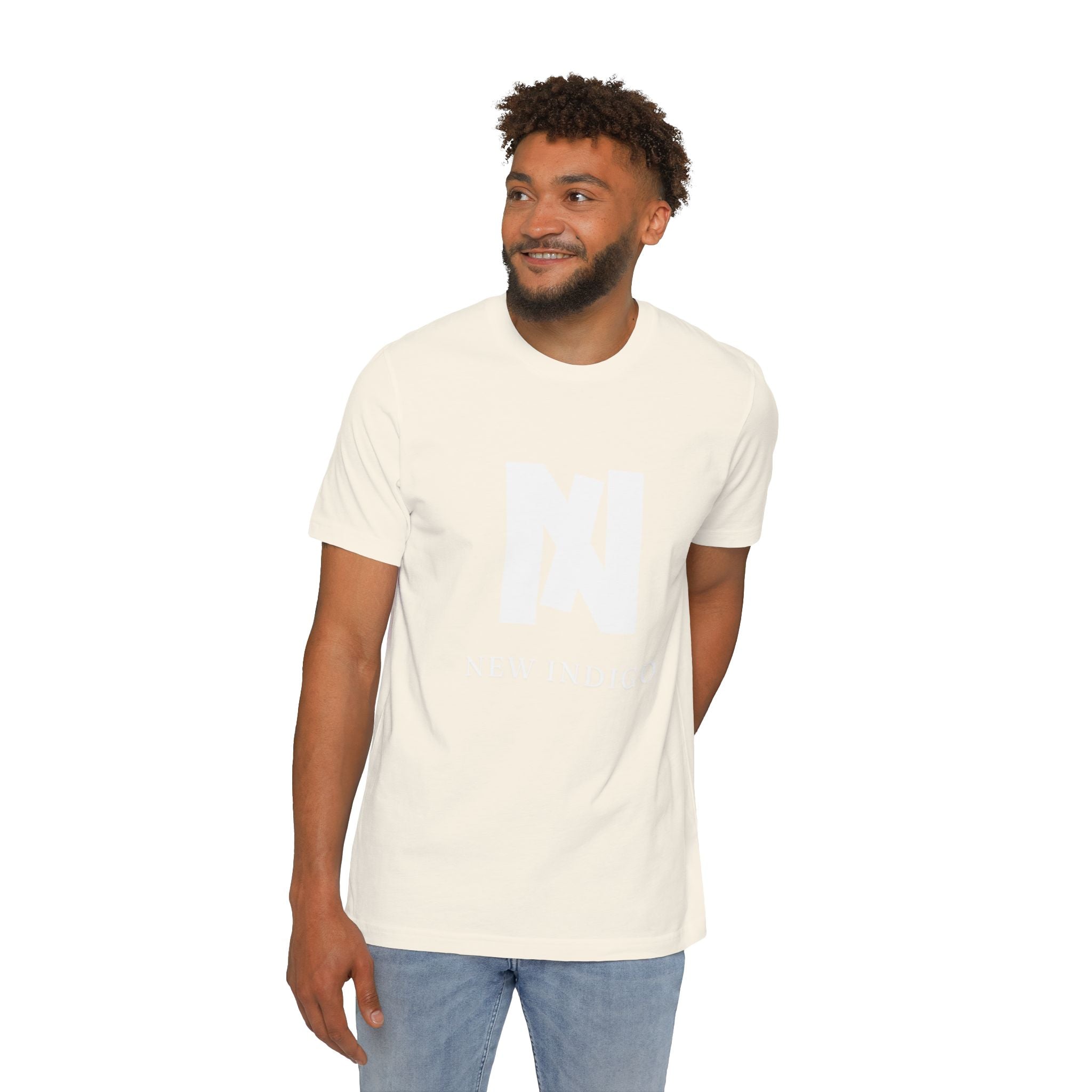New Indigo Unisex Short-Sleeve Jersey T-Shirt