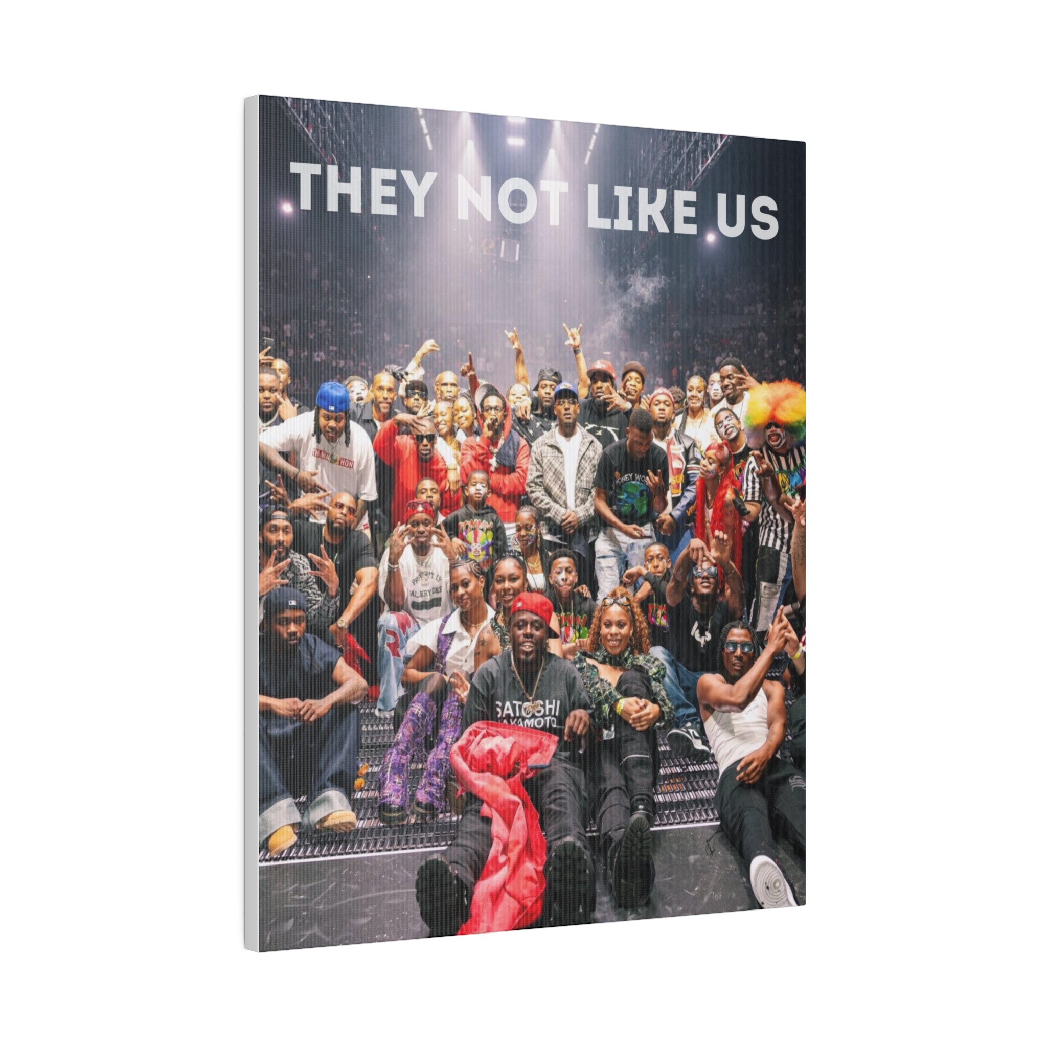 They Not Like Us Matte Canvas