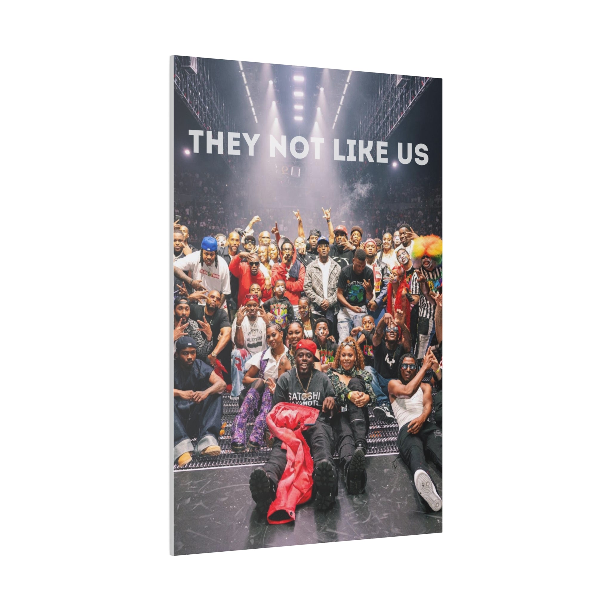 They Not Like Us Matte Canvas
