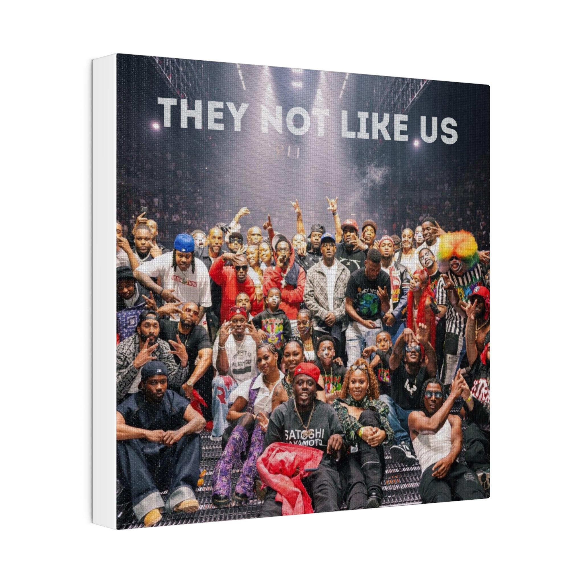 They Not Like Us Matte Canvas