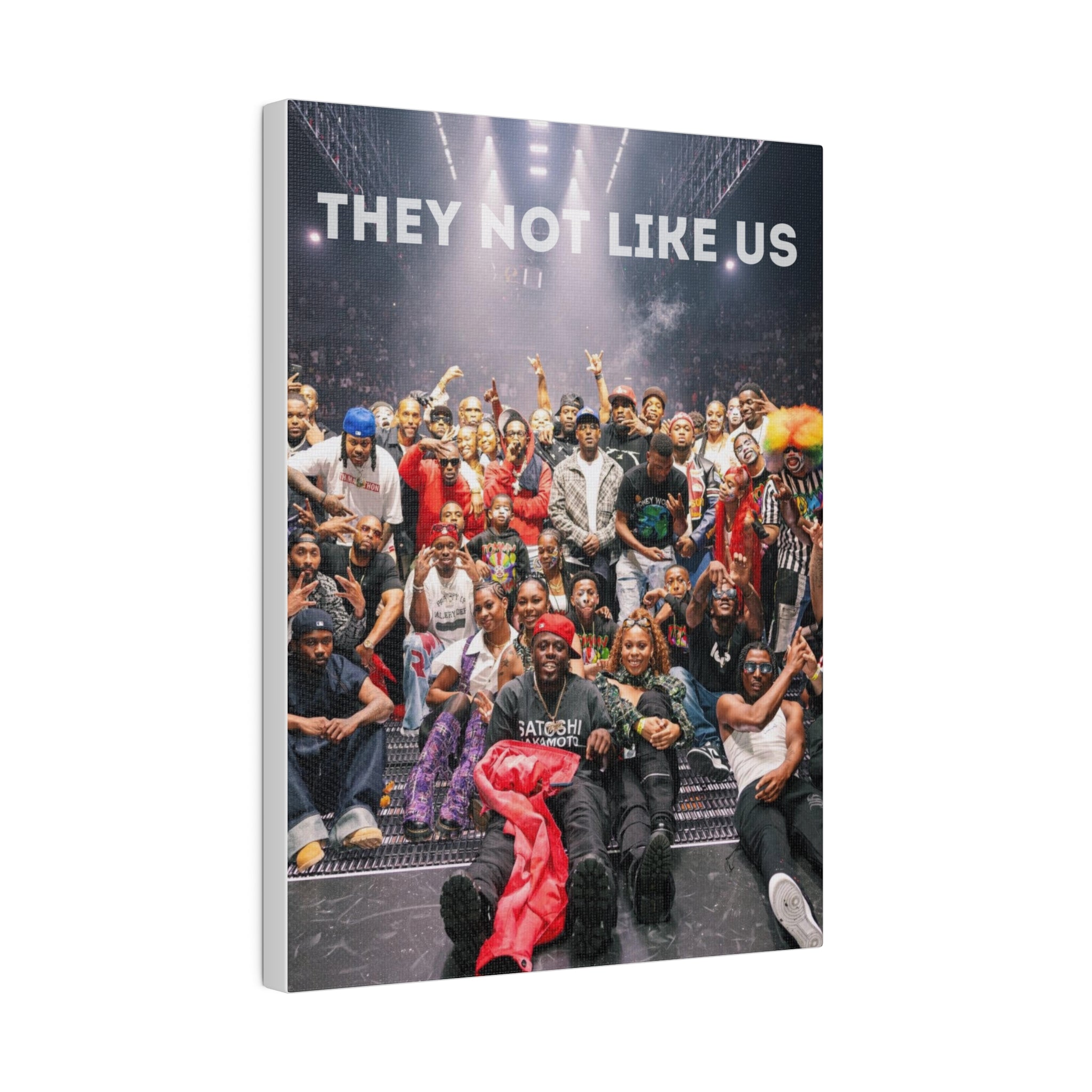 They Not Like Us Matte Canvas