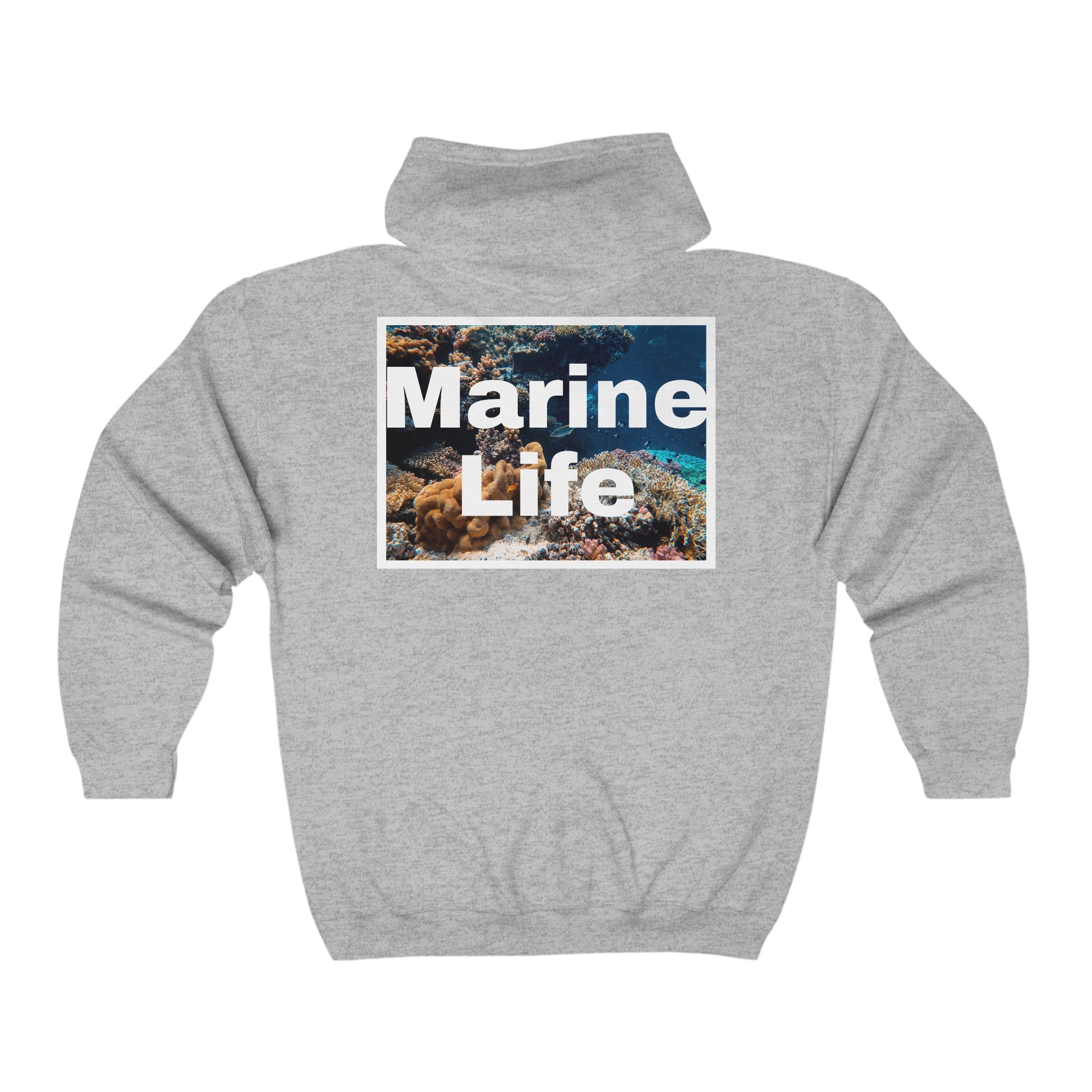 Marine Life Full Zip Hooded Sweatshirt