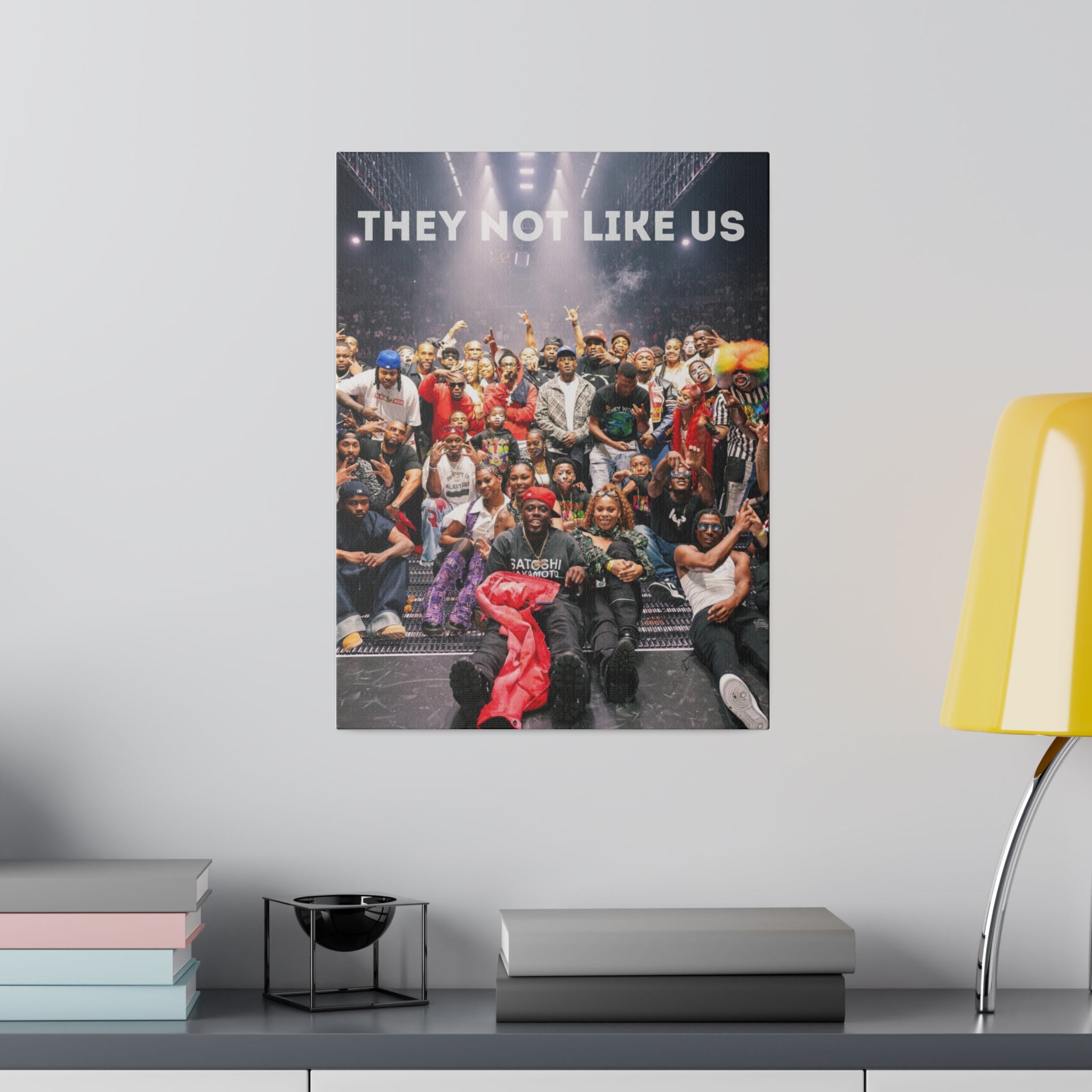 They Not Like Us Matte Canvas
