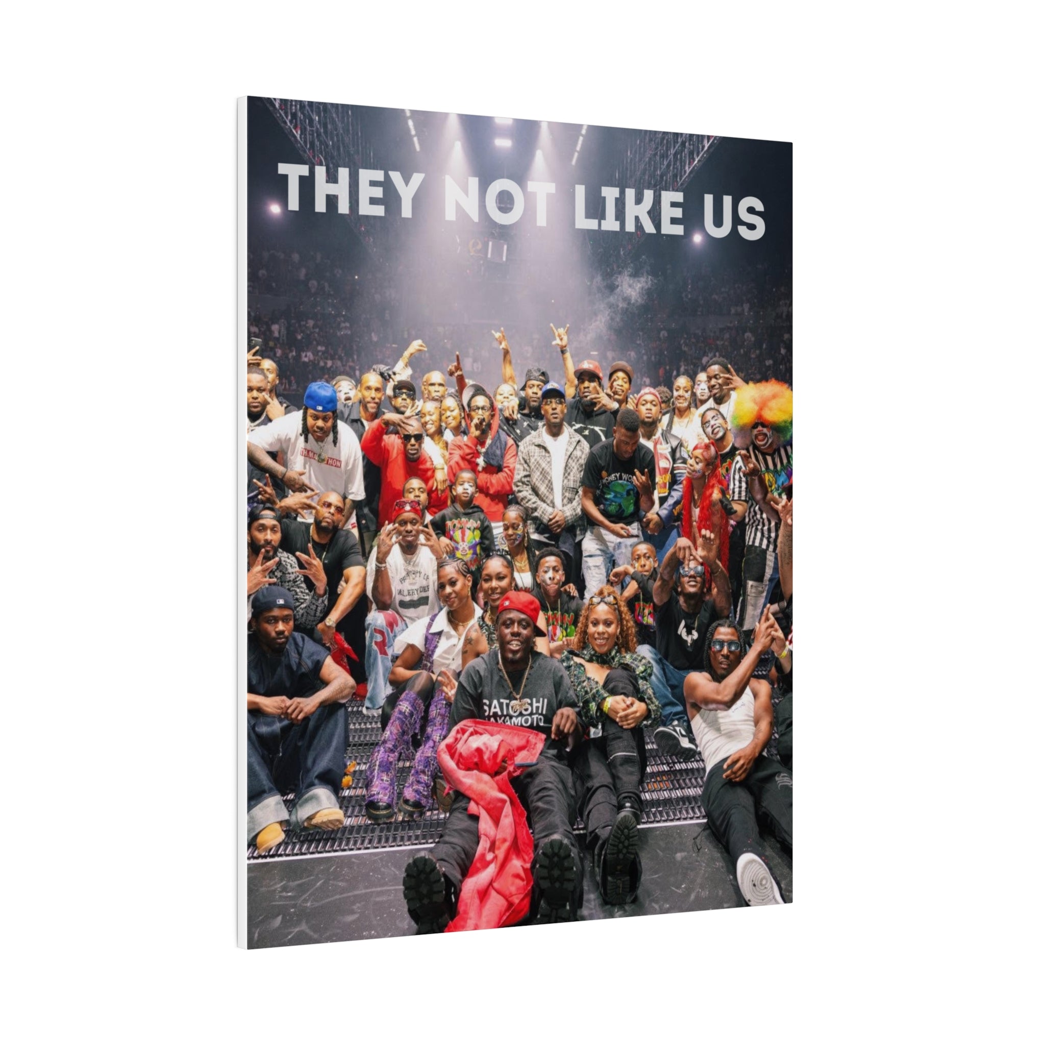 They Not Like Us Matte Canvas