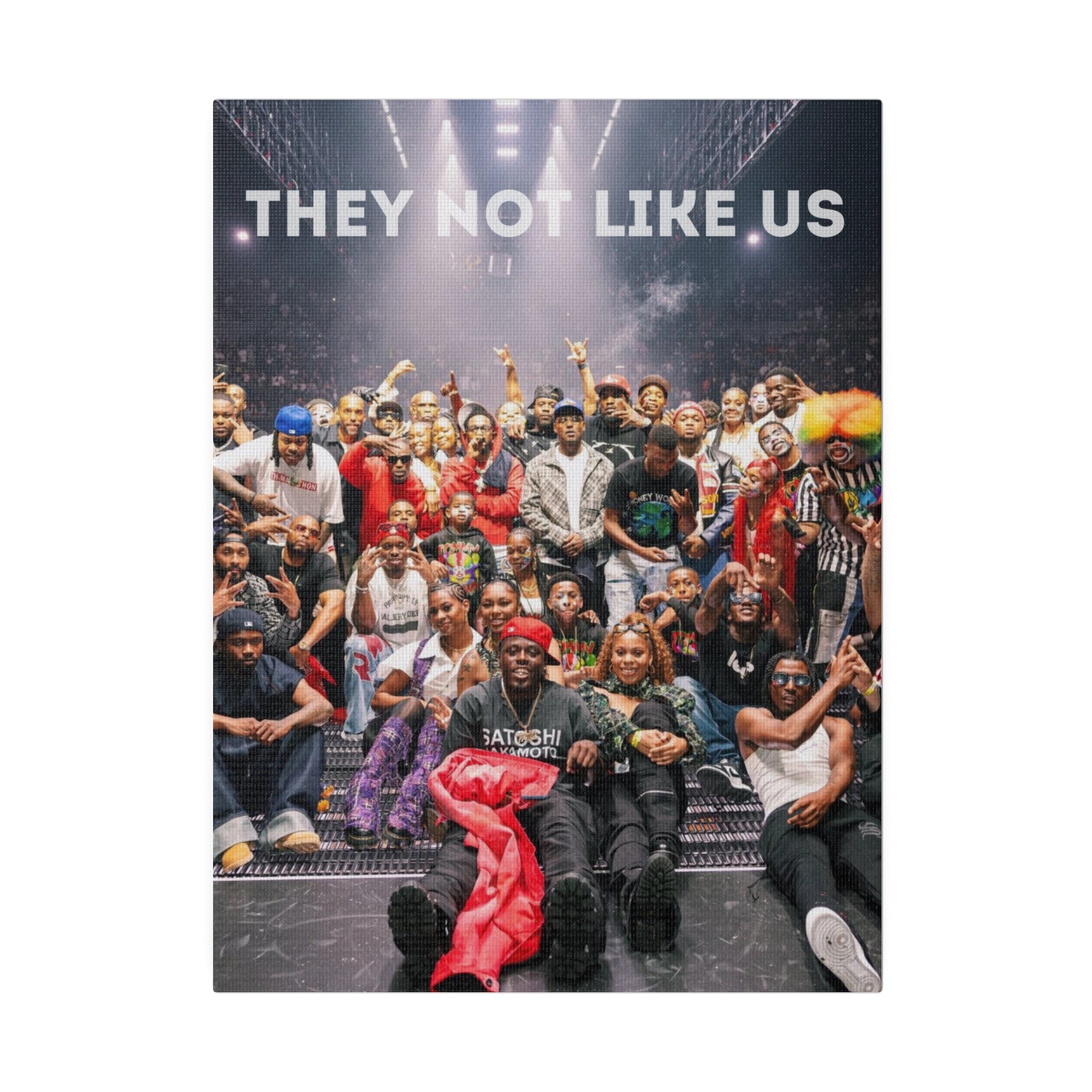 They Not Like Us Matte Canvas