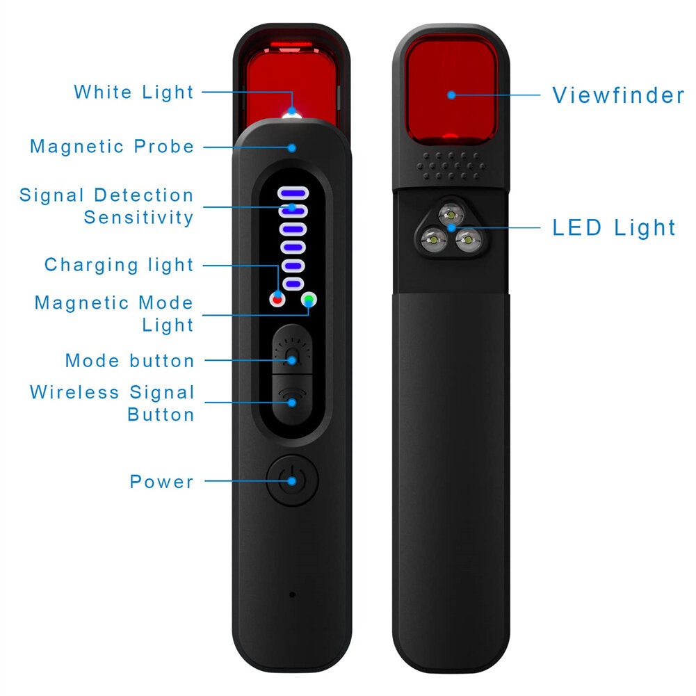 Hidden Camera Finder RF Wireless Signal Scanner