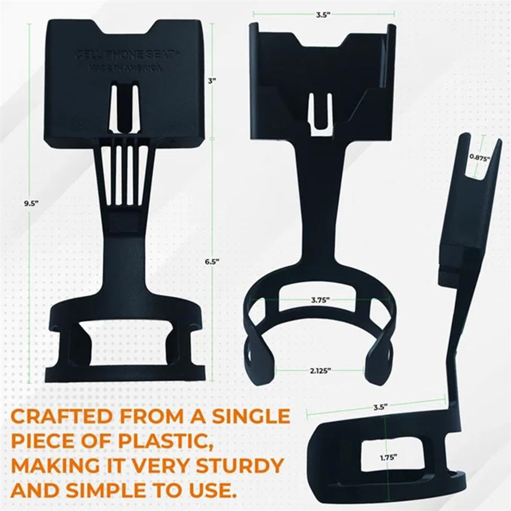2in1 Adjustable Phone Cup Holder