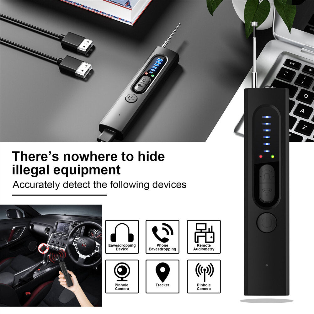 Hidden Camera Finder RF Wireless Signal Scanner