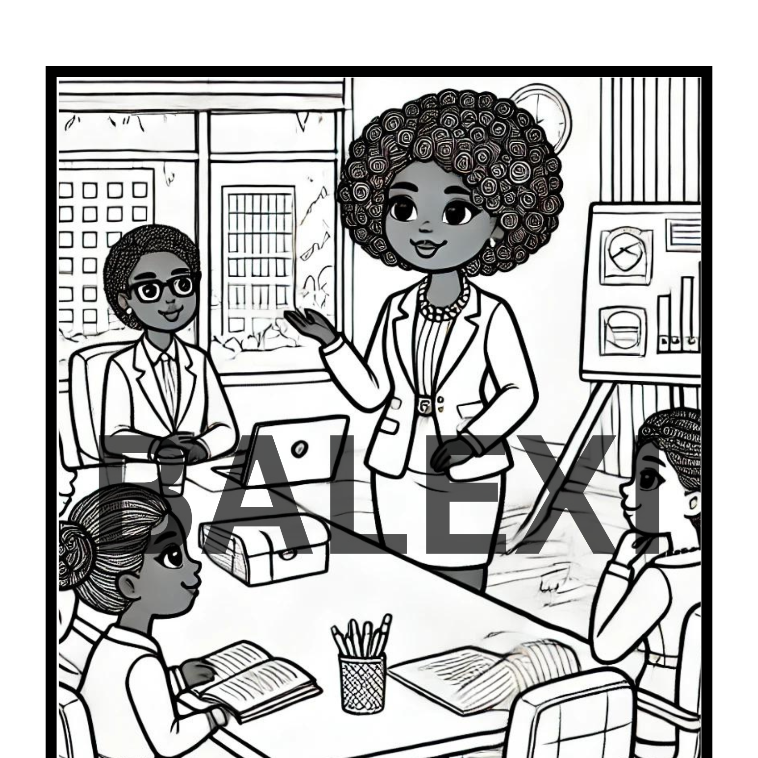 Everyday Black Excellence Coloring Book