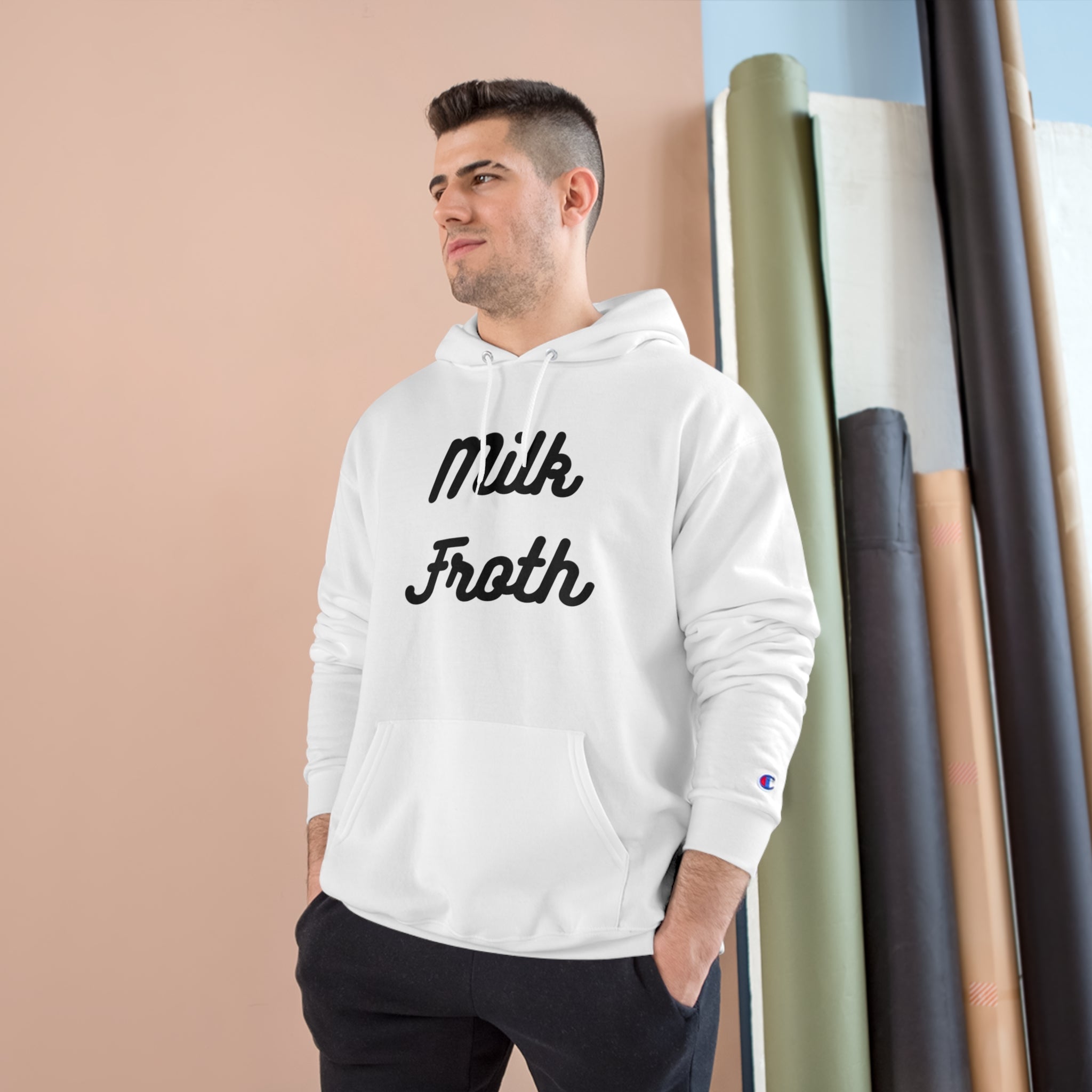 Milk Froth Champion Hoodie