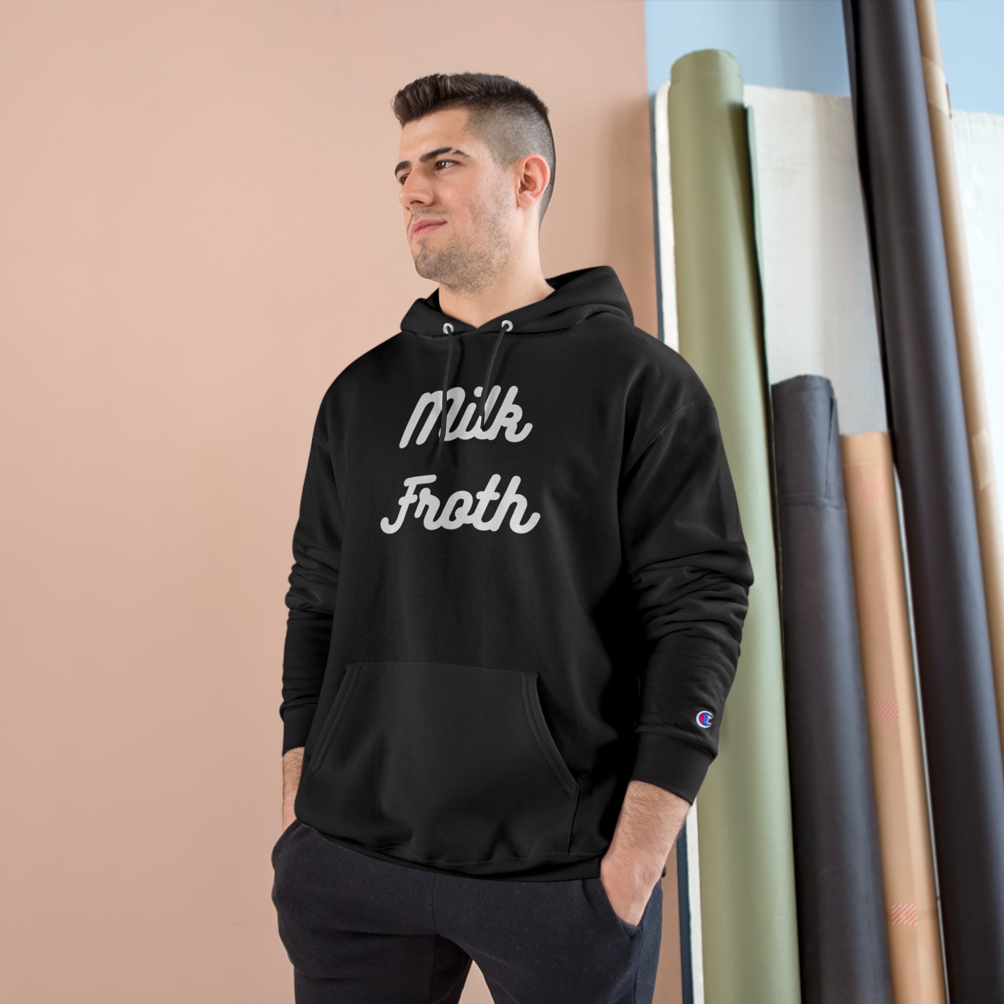 Milk Froth Champion Hoodie