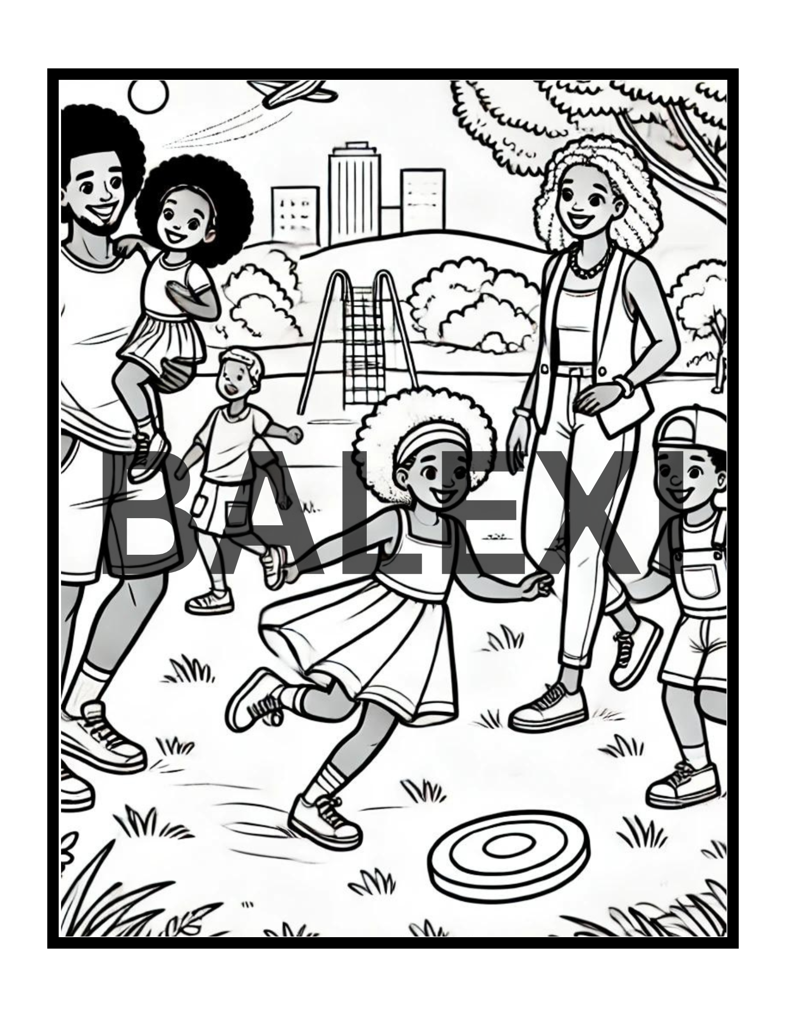 Everyday Black Excellence Coloring Book