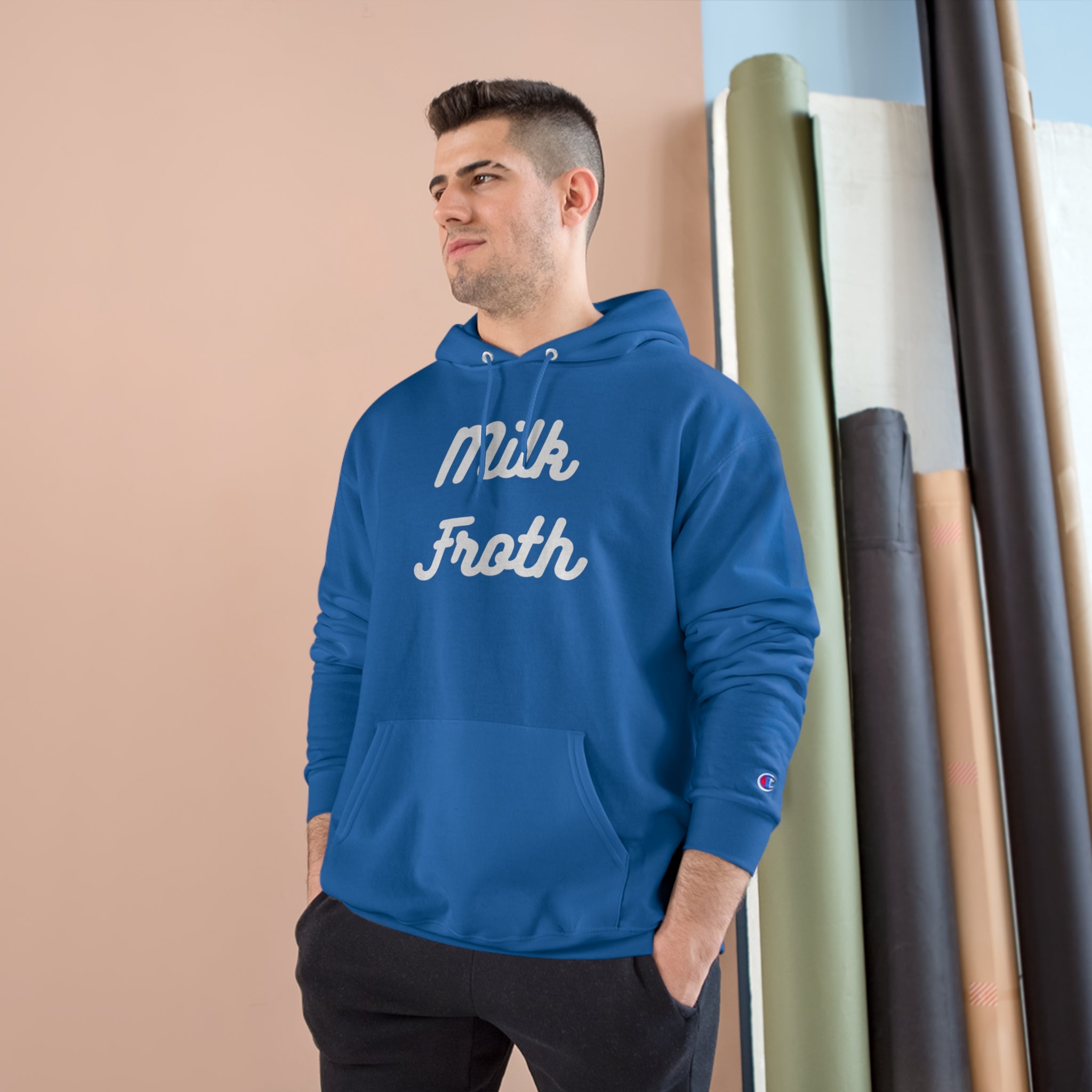 Milk Froth Champion Hoodie