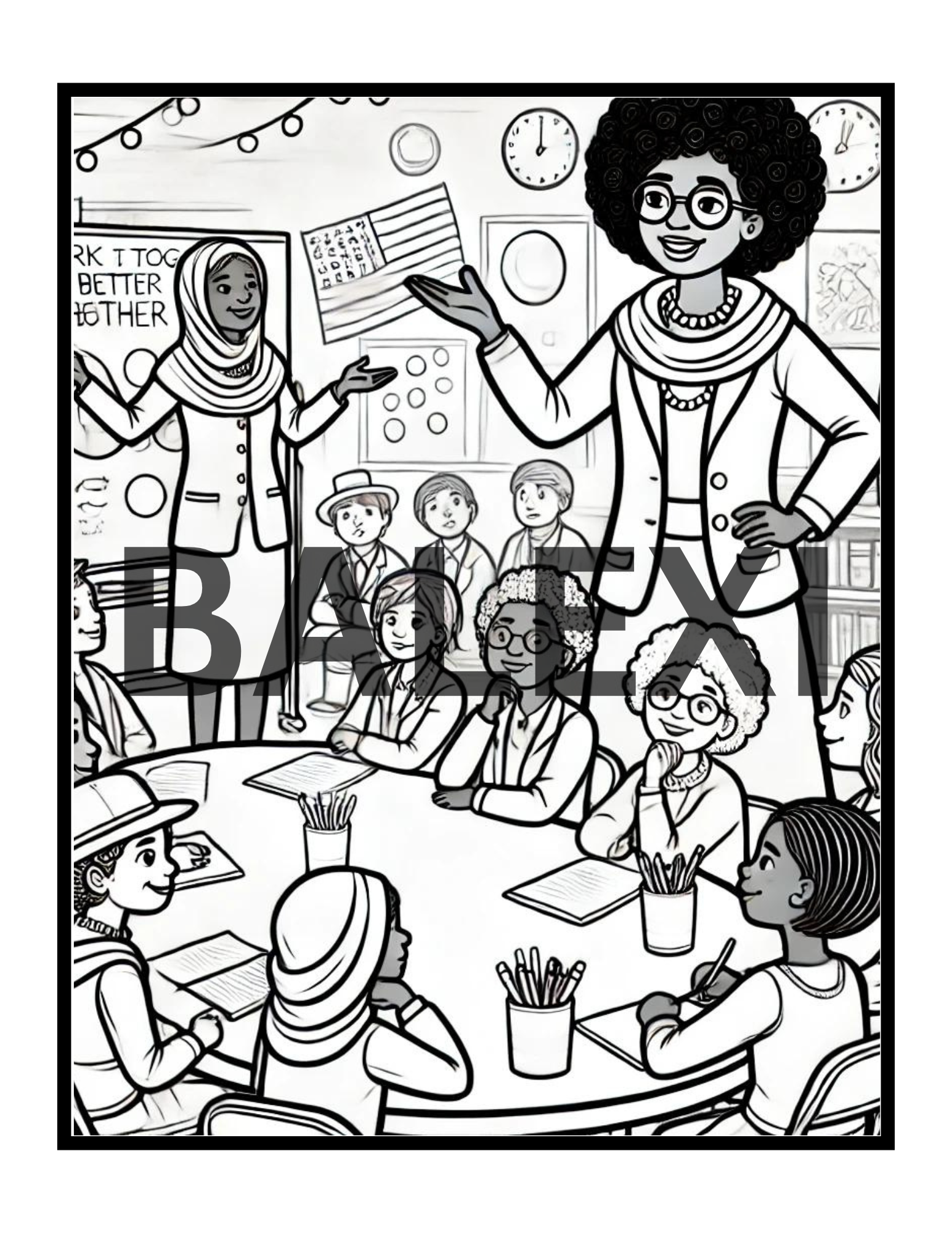 Everyday Black Excellence Coloring Book