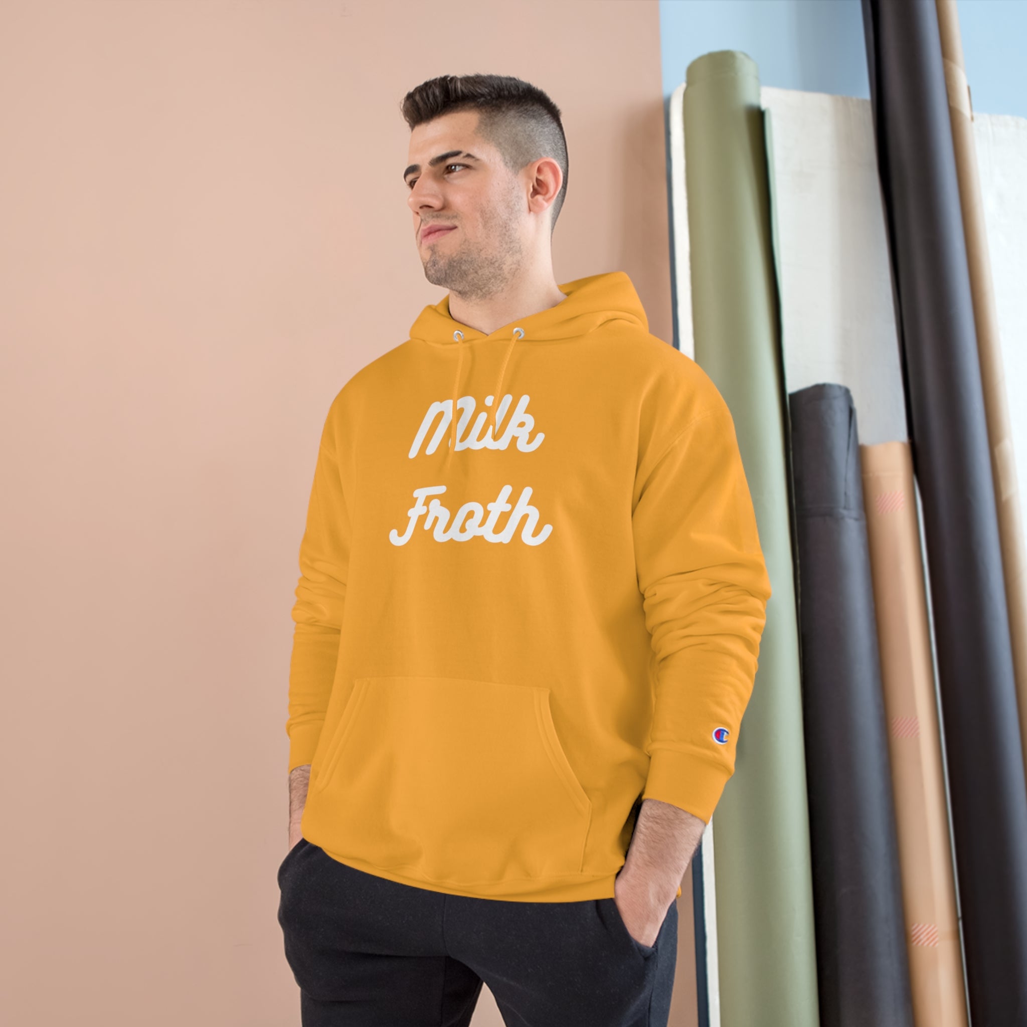 Milk Froth Champion Hoodie